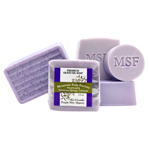 Mountain Soap Factory Lilac & Lavender Olive Oil Soap