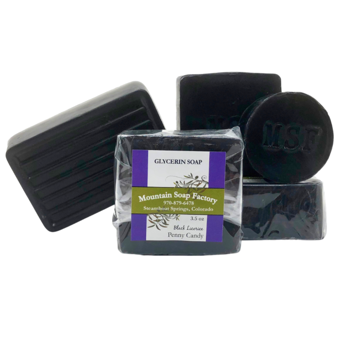 Mountain Soap Factory Black Licorice Glycerin Soap