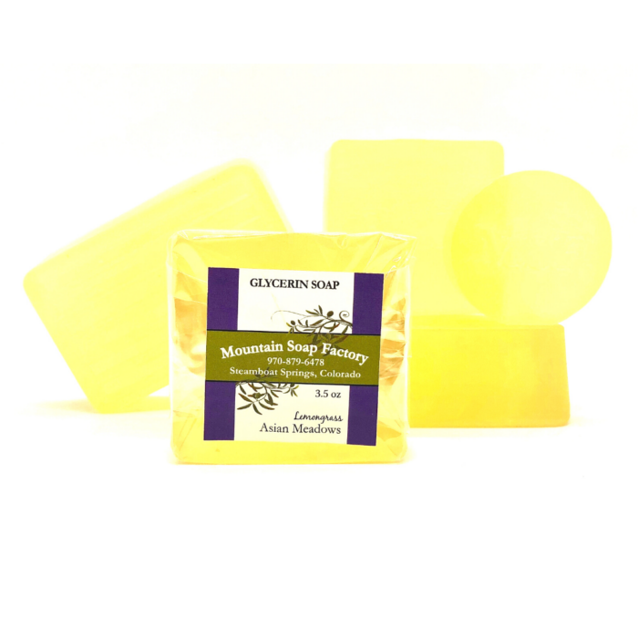 Mountain Soap Factory Lemongrass Glycerin Soap