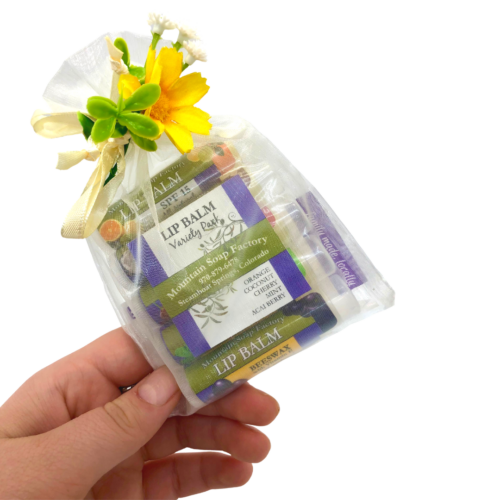 Mountain Soap Factory Lip Balm Variety Pack Gift