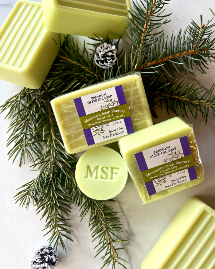 Mountain Soap Factory Spruce & Pine Olive Oil Soap