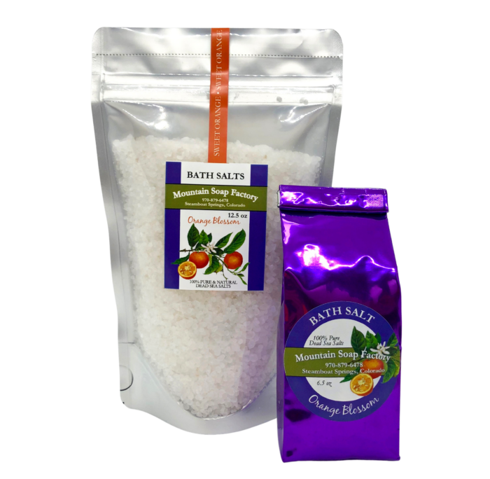 Mountain Soap Factory Sweet Orange 100% Dead Sea Bathing Salts